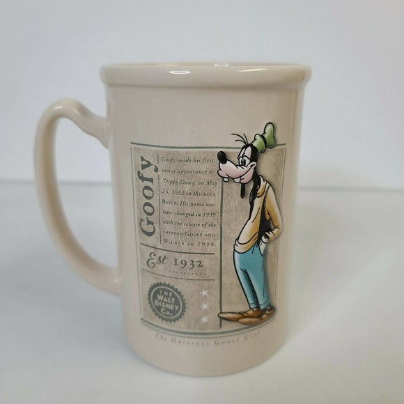 DISNEY Goofy 3D Coffee Ceramic Coffee Mug Cup 5"